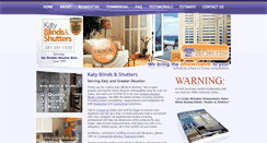 Desktop Screenshot of katyblinds.com